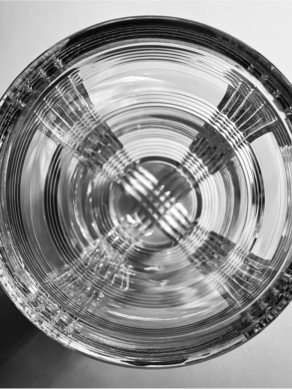 RALPH LAUREN Glen Plaid CRYSTAL VASE / 9 Inches / SLIGHT WEAR / Very Rare - Picture 5 of 12